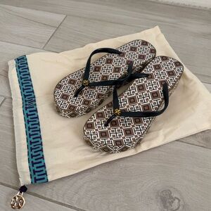 TORY BURCH Wedge Flip Flop, size 8